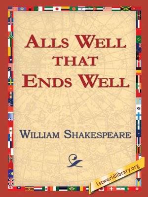 cover image of Alls Well That Ends Well